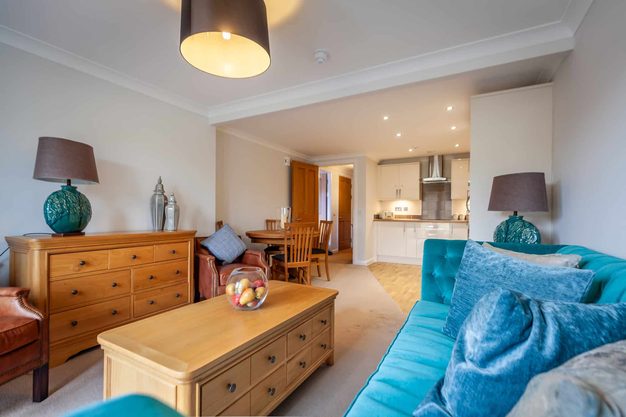 Living room with modern decor and comfortable seating, perfect for relaxing at 162 Nethanvale.